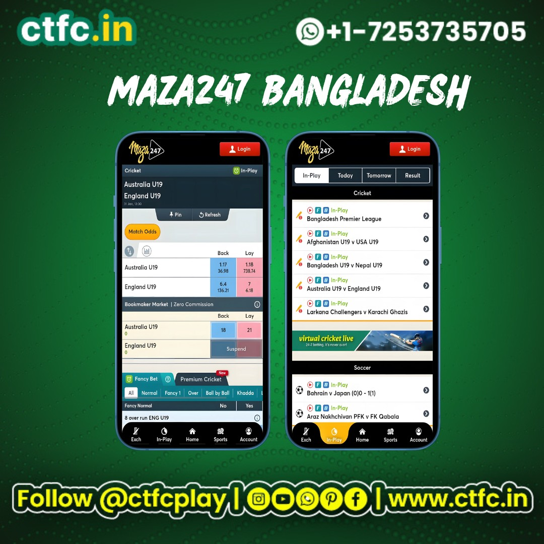 Maza247 Cricket Betting Website in Dhaka